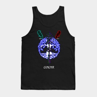 Odin Spear Black Colors Tank Top